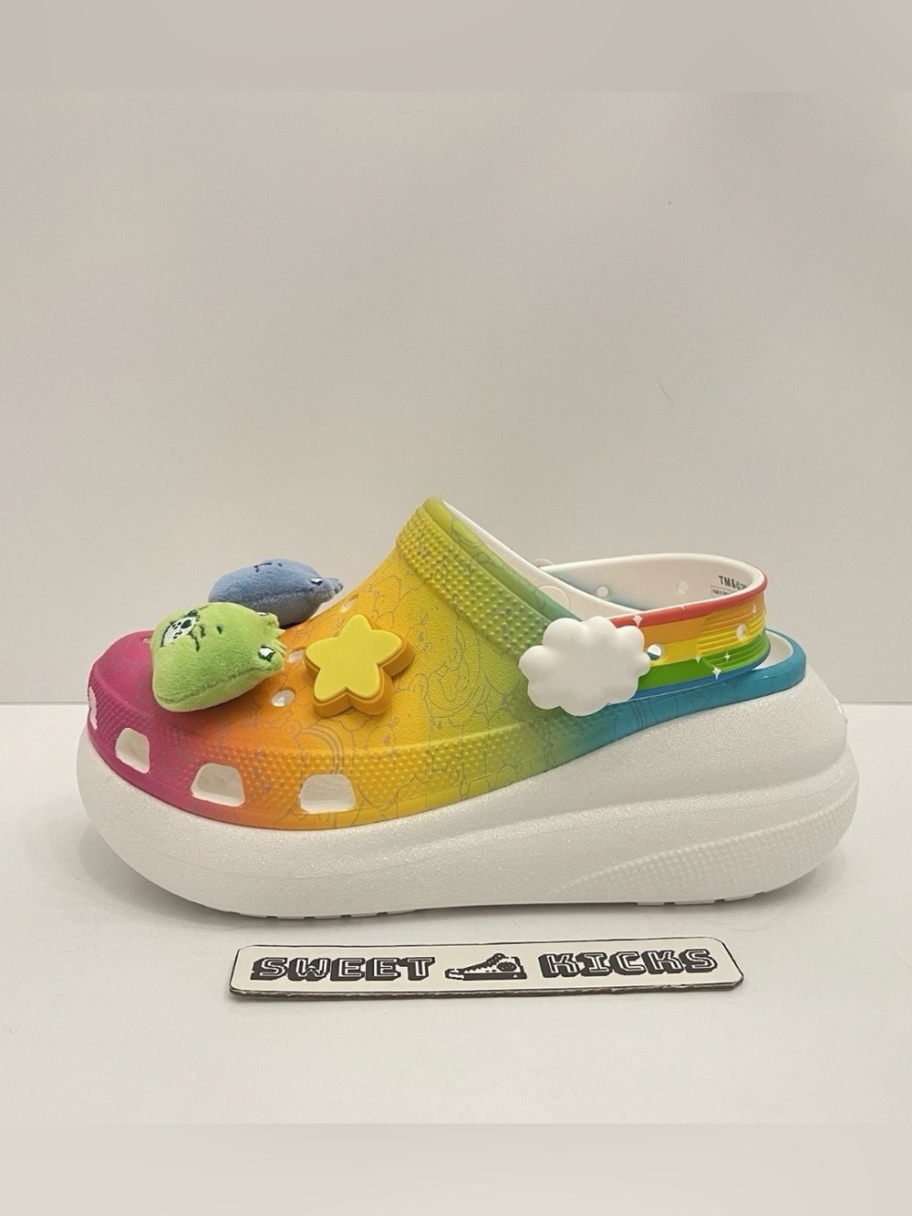 CROCS Care Bears Crush Clog Multicolor Light Up S’allume
